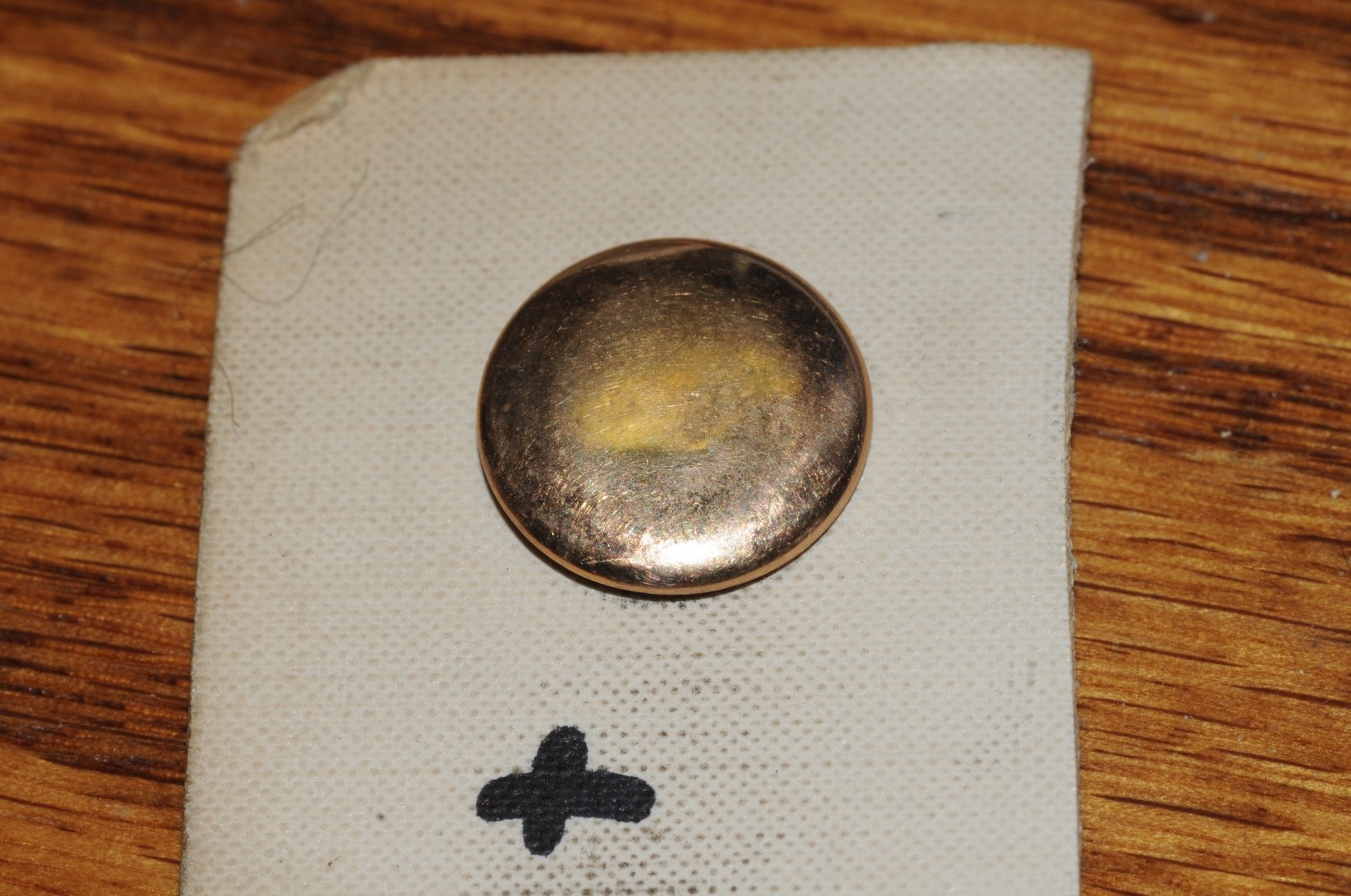 RC Crown Fraternal Organization Lapel Pin Gold Filled 1898 Historical NOS