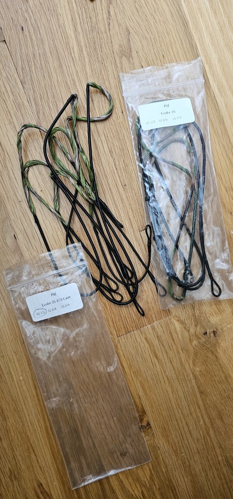 PSE EVOKE  STRING AND CABLE SET ( 62.5", B-32 5/8", Y-15 3/4" )