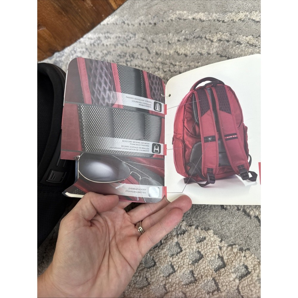 Heys Tech Pac 04 Computer Backpack Black F