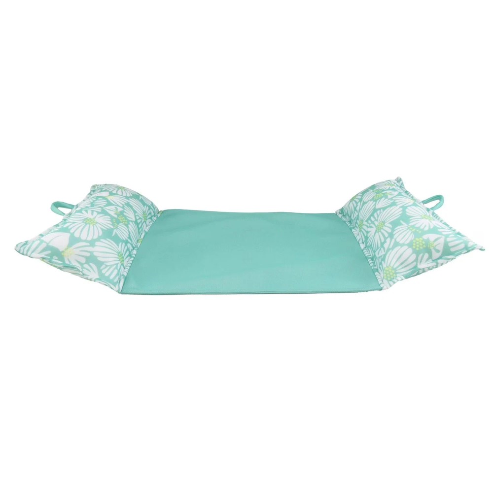 Member's Mark Mesh Pool Hammock Float, Mint Flowers