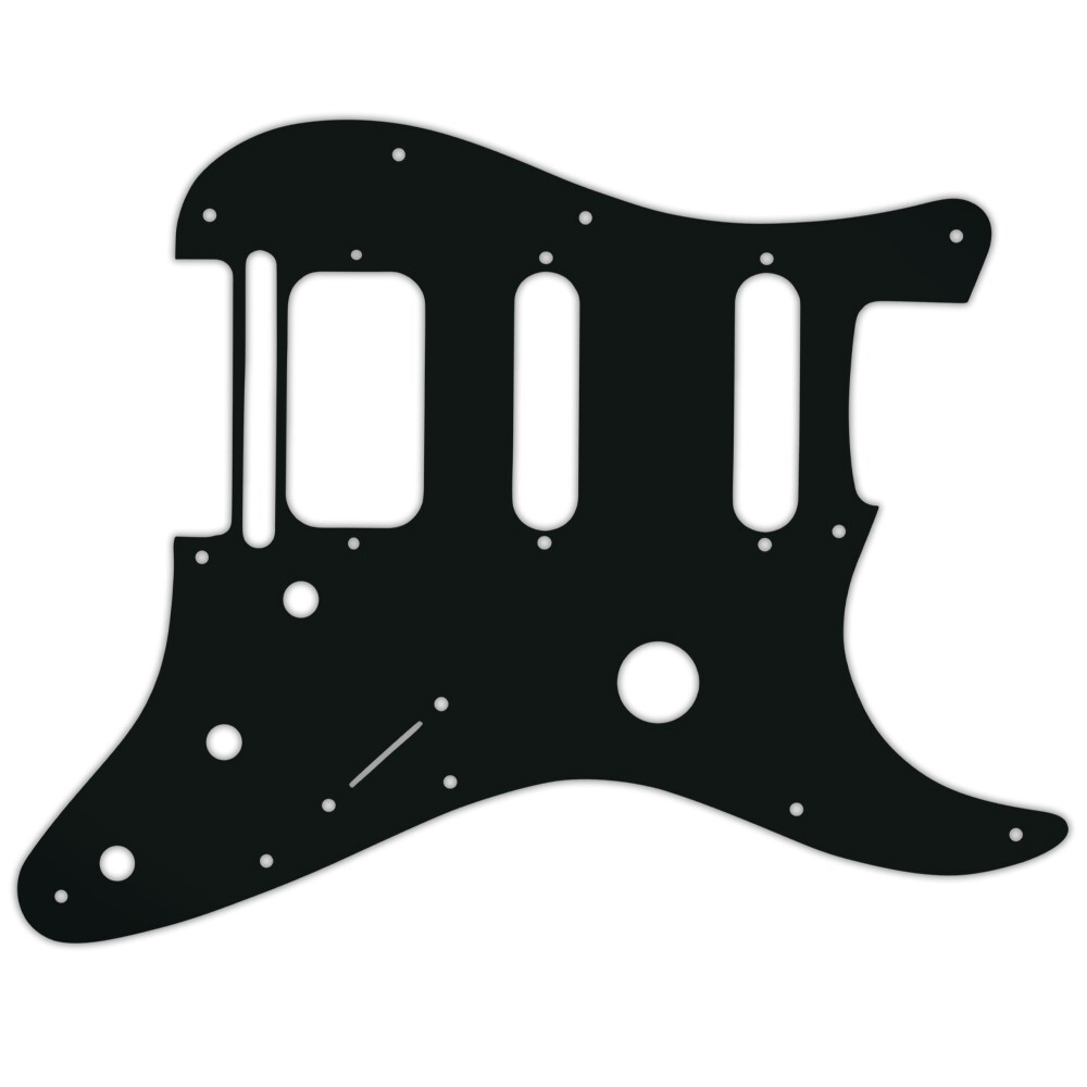 Fender Fishman TriplePlay Stratocaster HSS Pickguard solid black