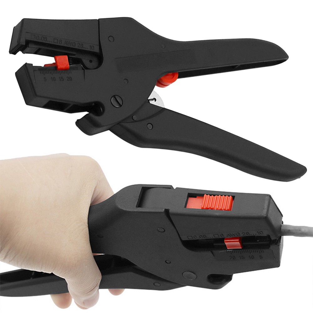 Professional Automatic Wire Striper Cutter Terminal Tool Stripper Crimper Pliers