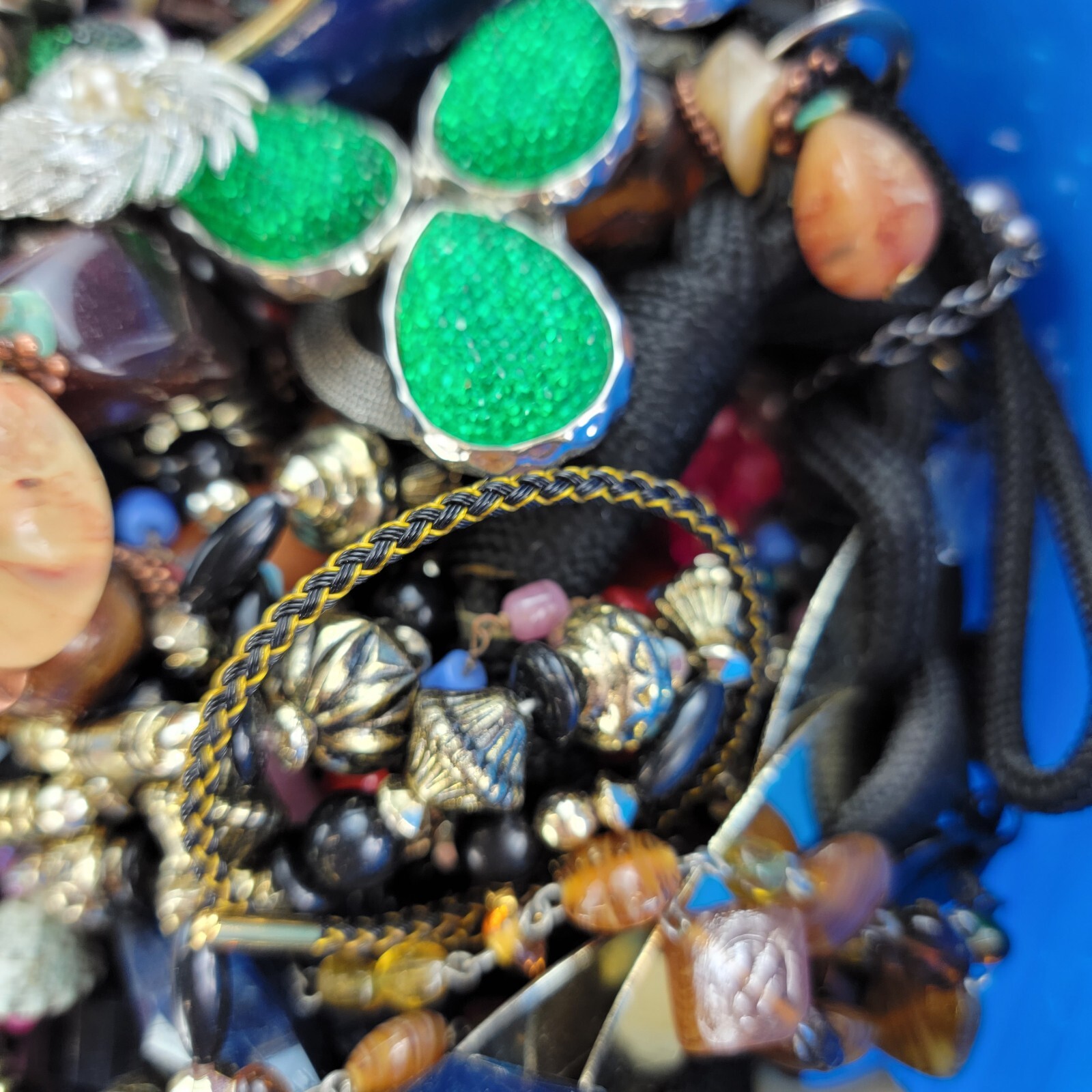 Vintage Costume Jewelry Lot Over 3 Pounds For Craft Repurpose Wear Estate Junk