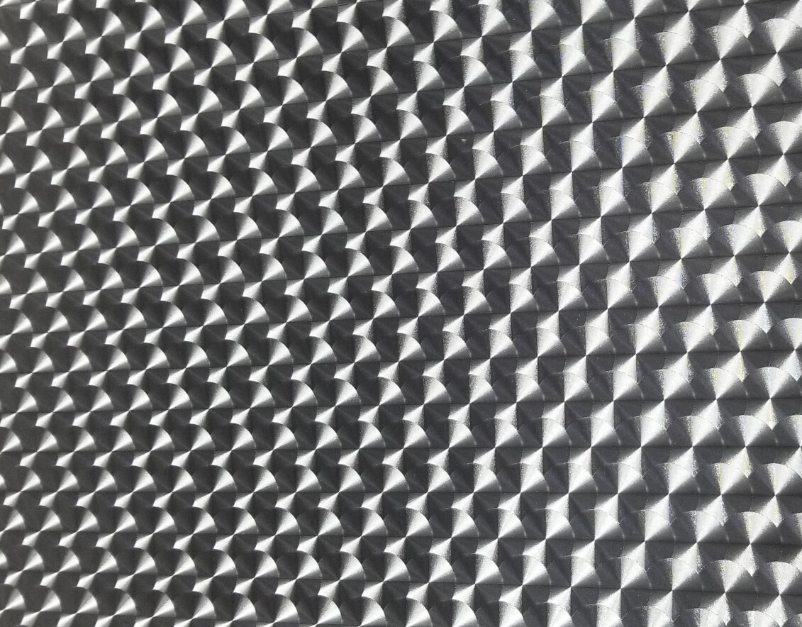 Silver Large Engine Turn Sign Plotter Cutter Vinyl