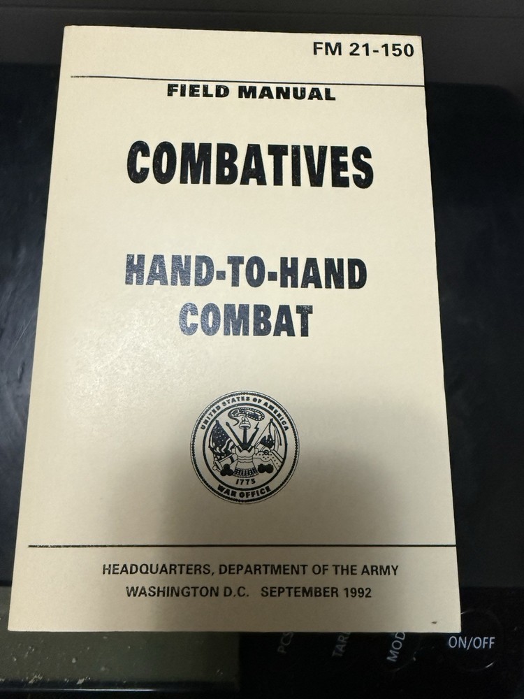 Combatives Hand to Hand Combat Manual