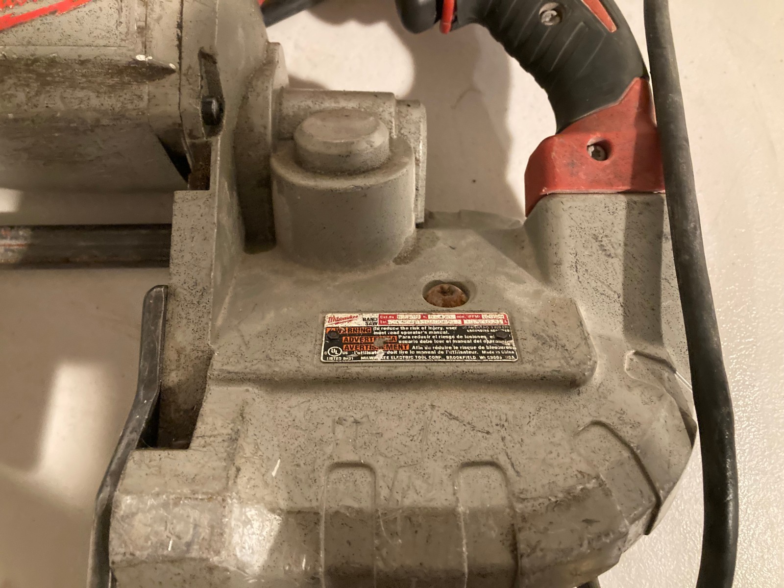 MILWAUKEE 6230N Deep Cut Bandsaw 120 Volt, Speed: 0-420 sfpm Variable