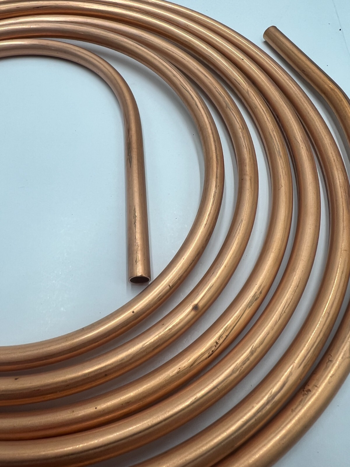 (QTY 2) JMF Company Copper Pipe Soft Copper Tube Refrigeration 1/4" Heavy Duty