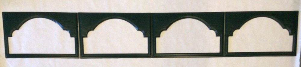 9 Amarr Cathedral Replacement Insert for Short Panel Amarr Garage Hunter Green