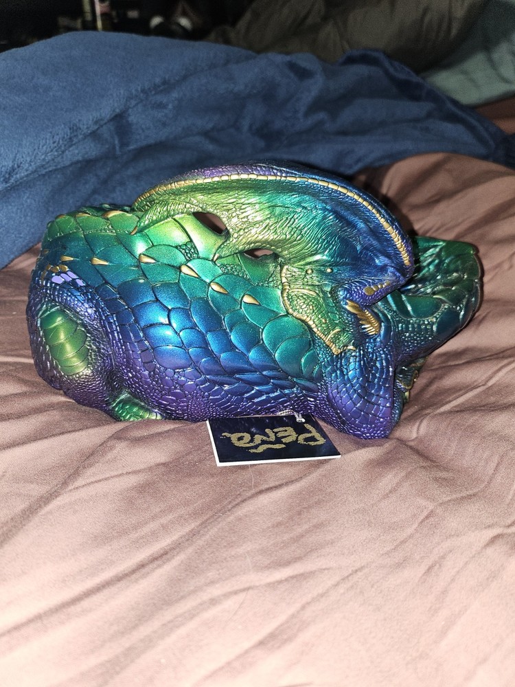 Windstone Editions Emerald Peacock Mother Dragon