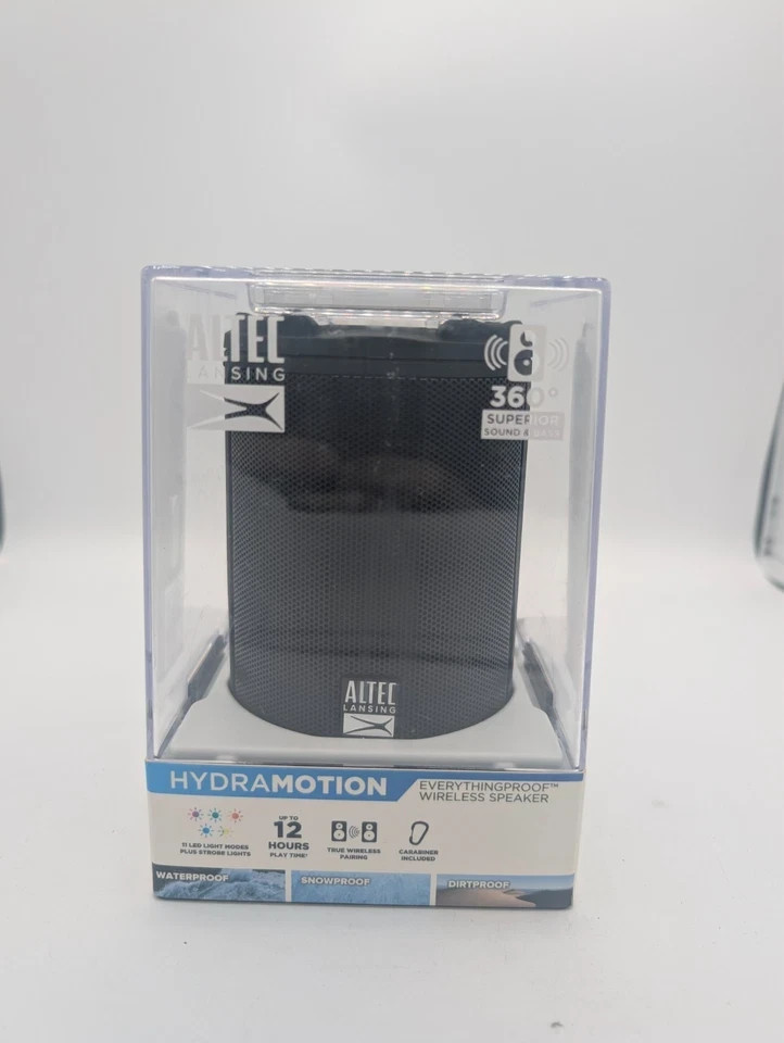 Altec Lansing HydraMotion EverythingProof Wireless Bluetooth Waterproof Speaker