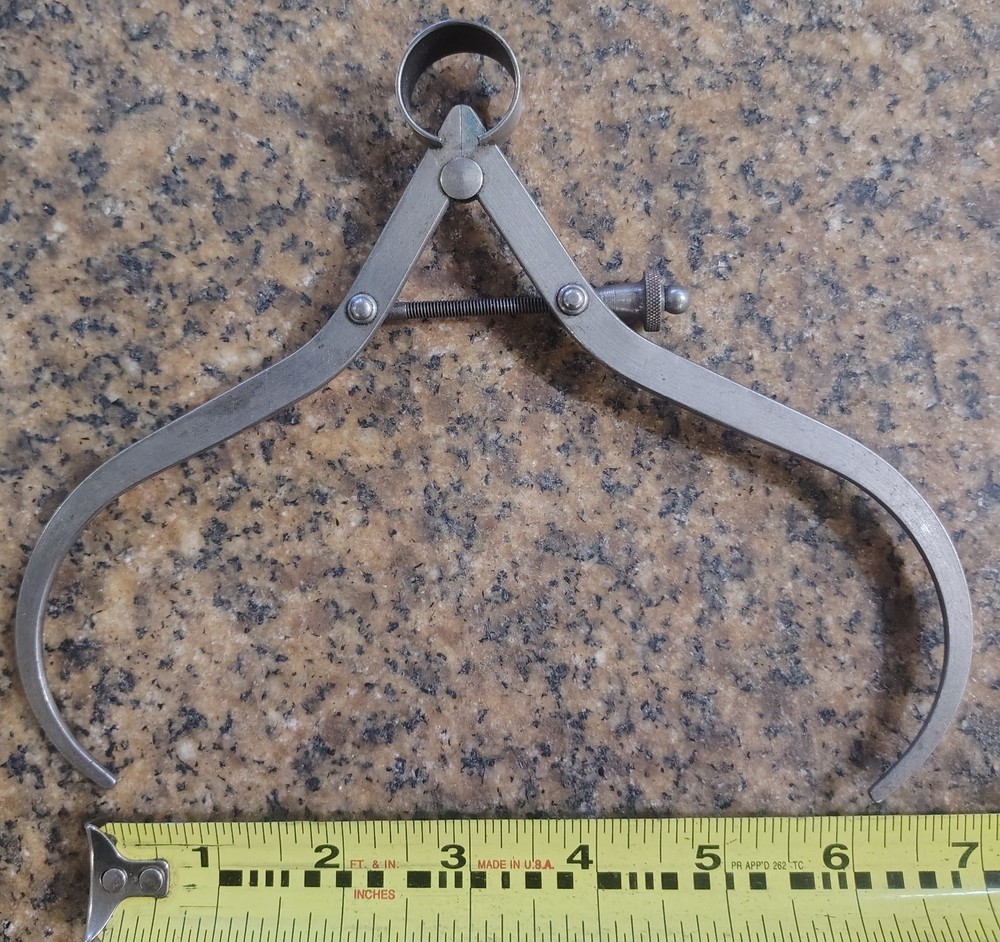 🗽VINTAGE LUFKIN 6" OD CALIPER