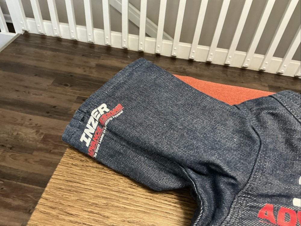 Inzer Advance Designs Double Layer Denim Bench Shirt Adjustable Straps
