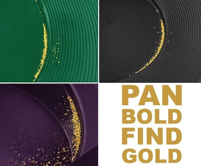 Compact Gold Panning Set w/ Miner's Moss & Backpack