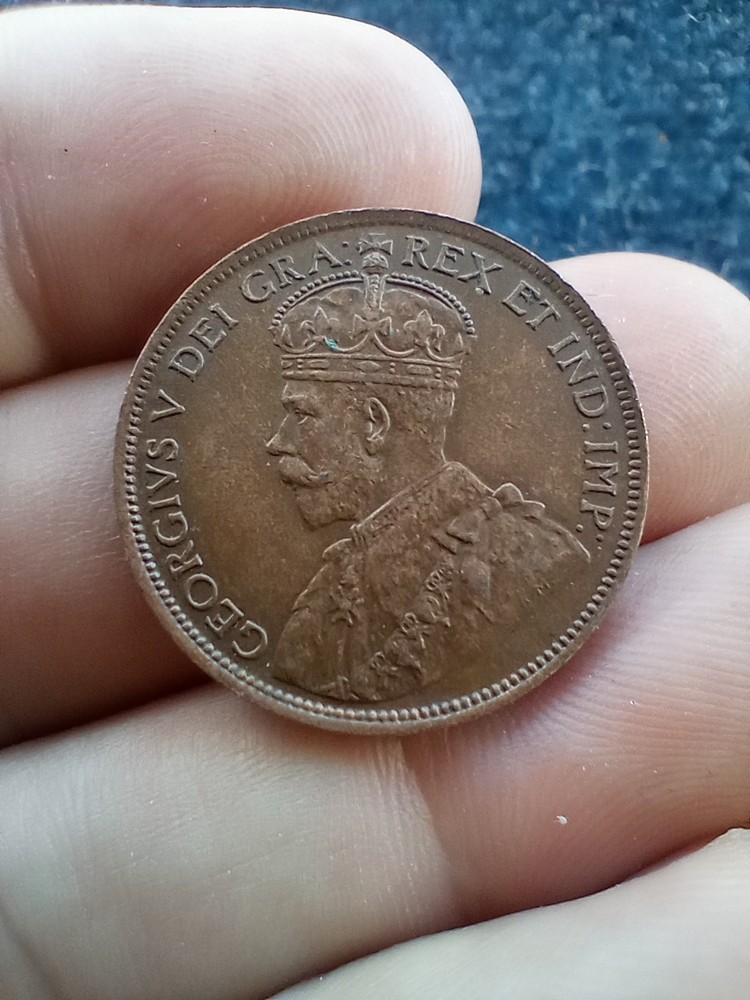 CANADA 1918 Canada Large 1 One Cent Coin