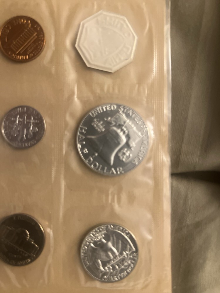 1961 US Mint Proof Set 5 Coin Set