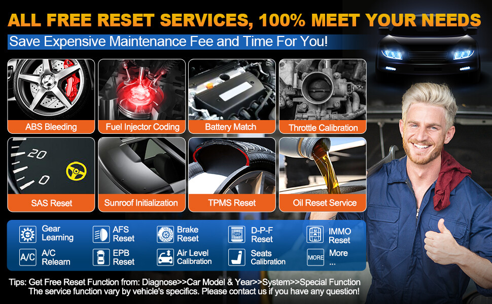 2024 LAUNCH Creader Elite For HONDA OBD Scanner Diagnostic Tool ABS SRS Reset