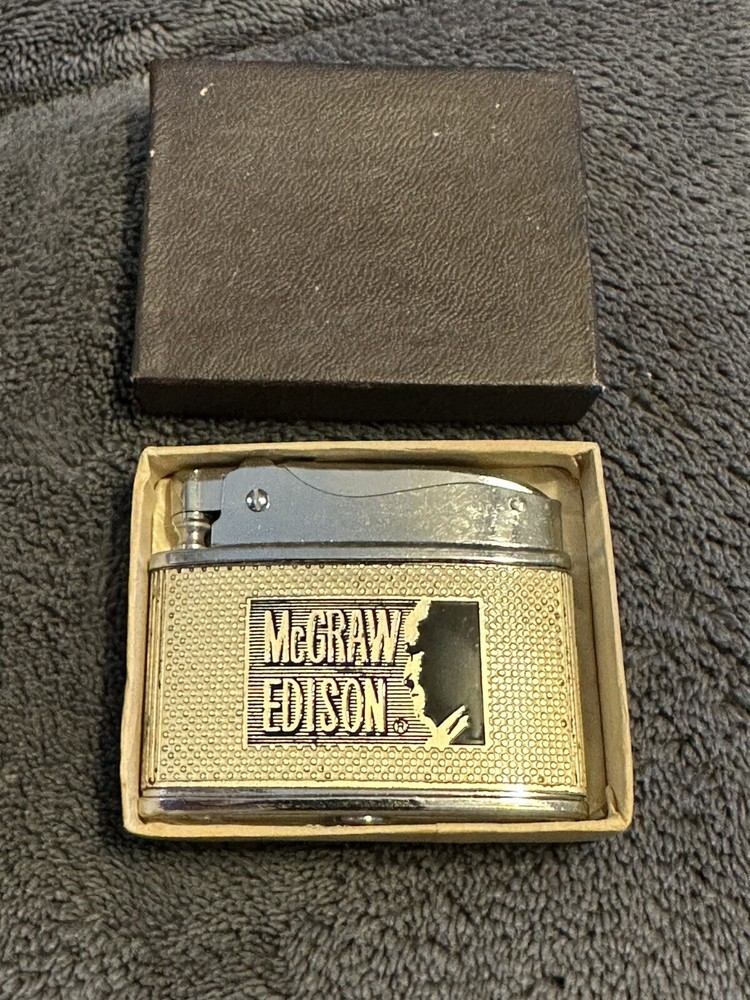 McGraw Edison Zippo lighter Never Used Original Box!!!!!!!