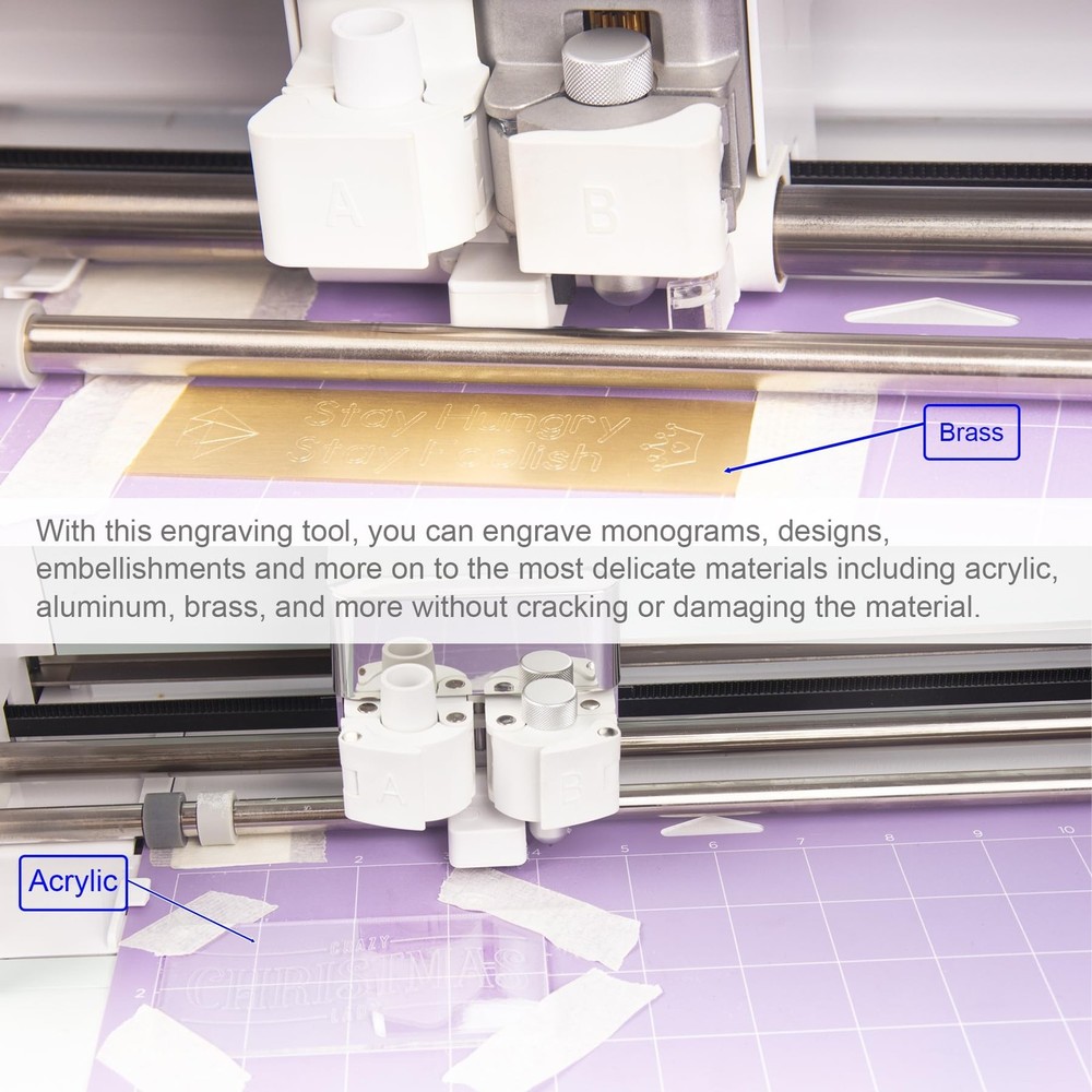 Engraving Tip + Scoring Tip + Fine Debossing Tip + QuickSwitch Housing for Cr...