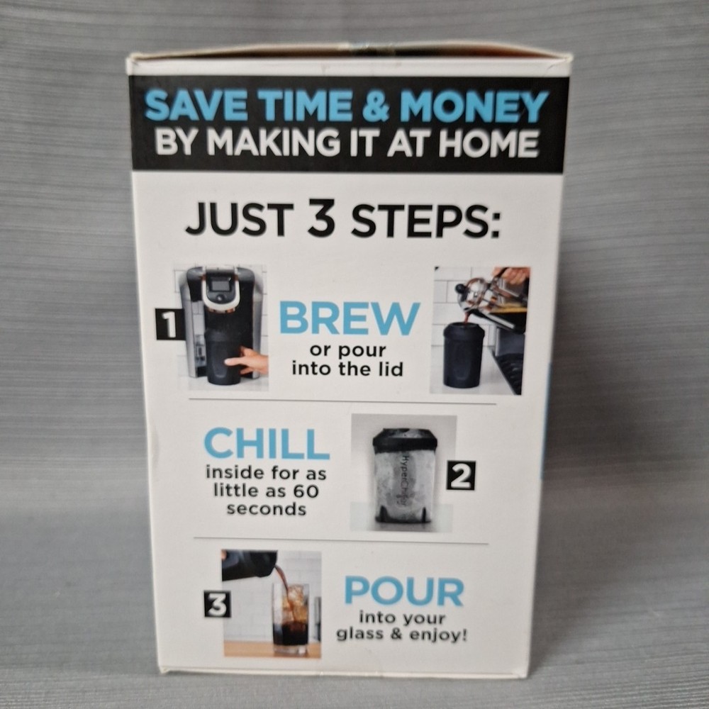 HyperChiller Iced Coffee Maker Rapid Chill 12.5 oz New Open Box