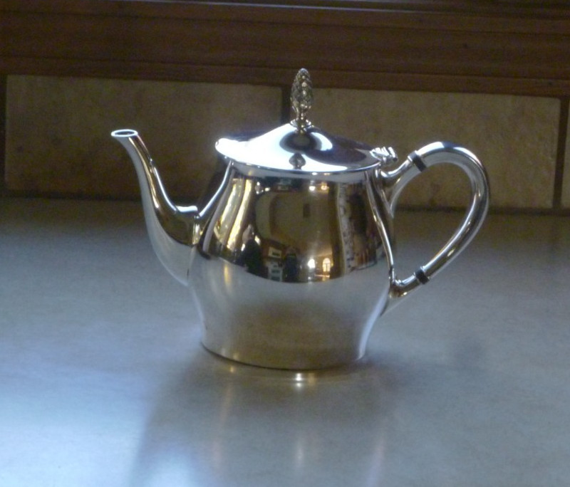 Gorham Paul Revere Silverplate Coffee & Tea Service 5 Piece Set