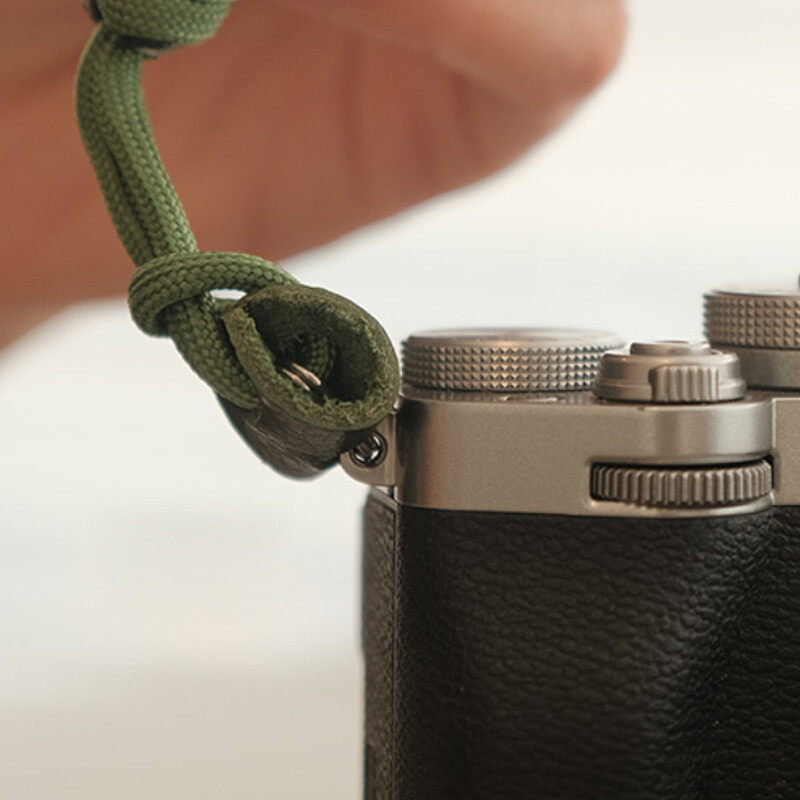 Handmade Cowhide Protector Cover Pad Lug Camera Straps Triangle Split Ring Hook