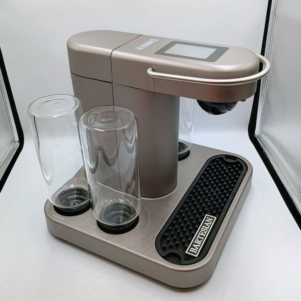 Bartesian Automatic Cocktail Maker – 5 Bottle System plus Shot glasses