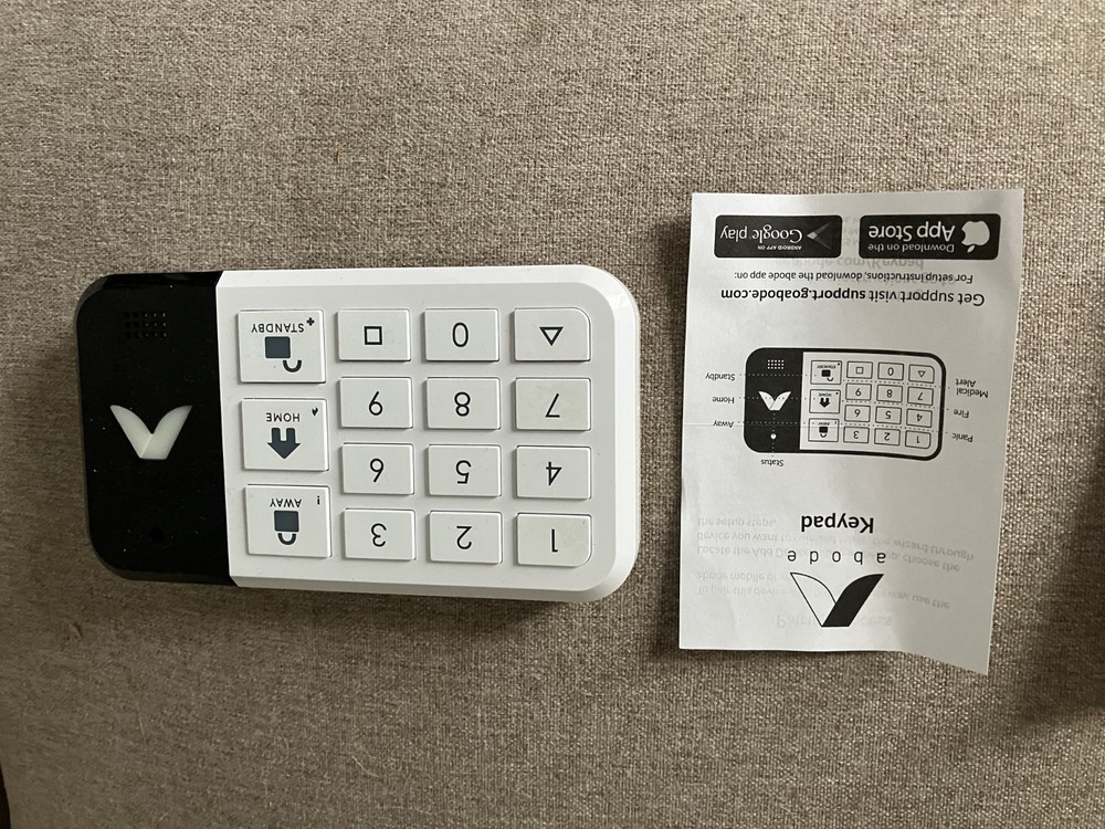 Abode Home Security Components - Used - no subscription req'd