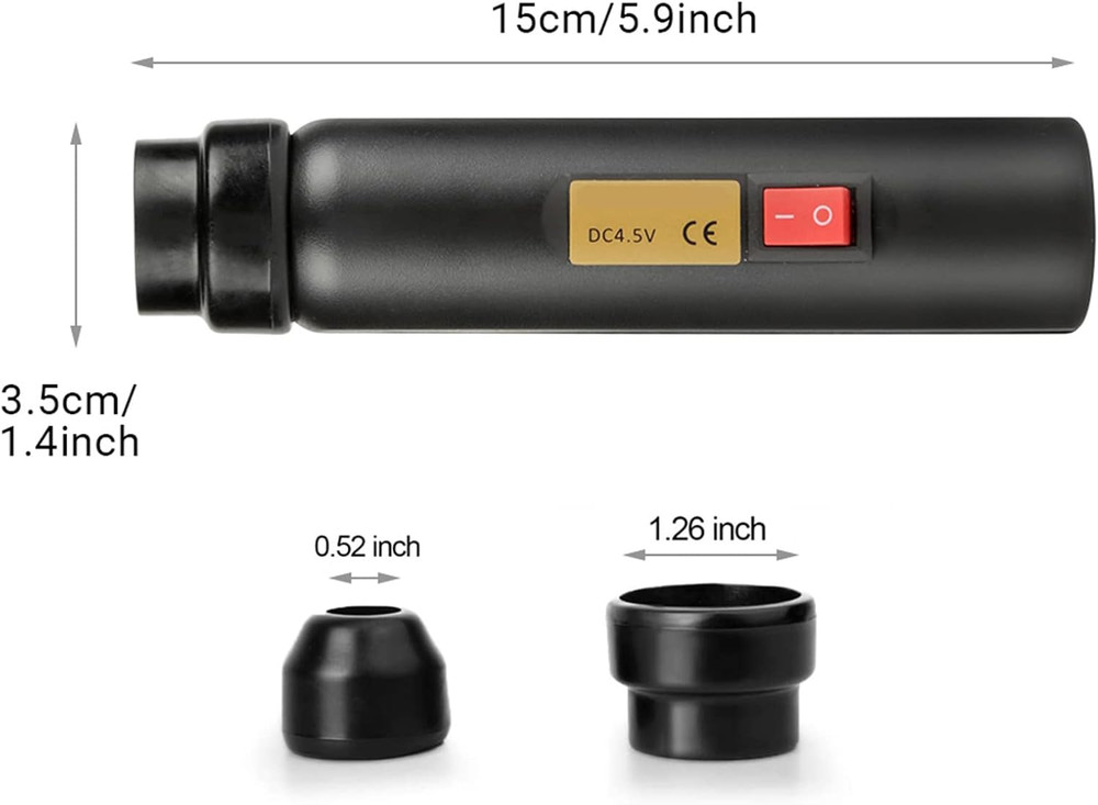 LED Egg Hatching Test Light, High LED Chicken Egg Candler Mini Egg Tester Pen...