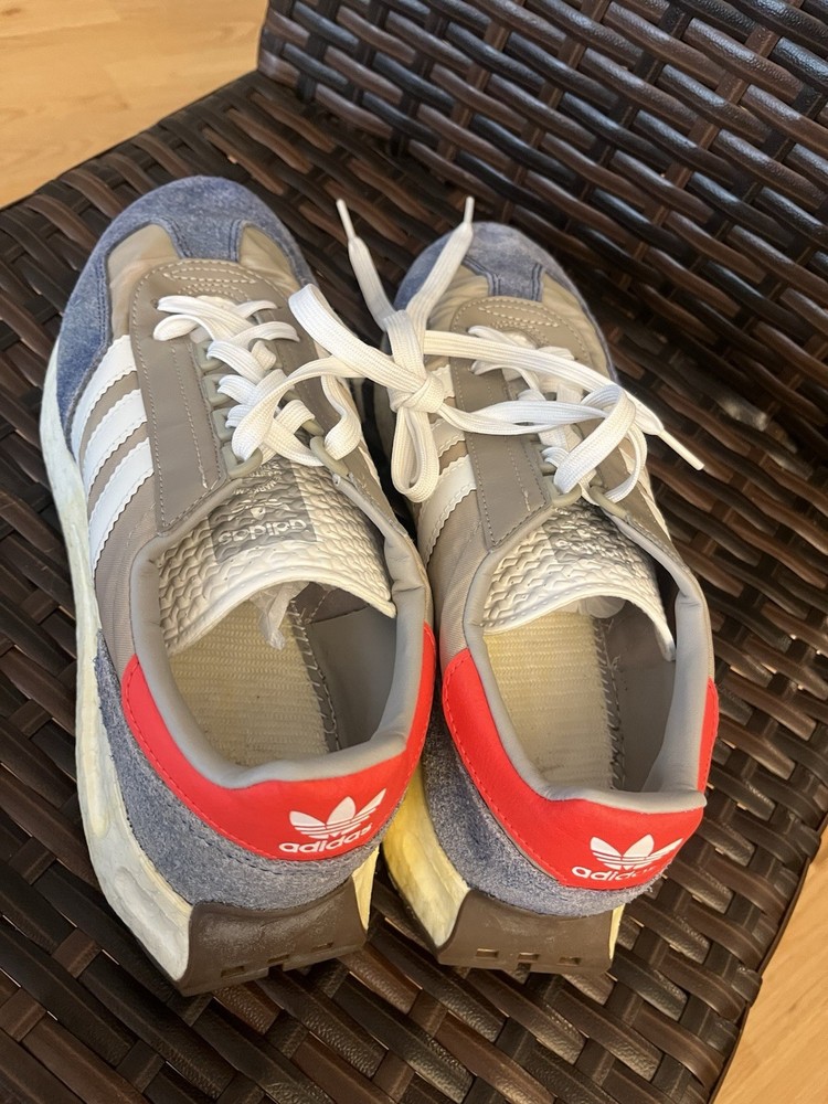 Size 10 - Adidas Boost Retropy E5 Red Navy