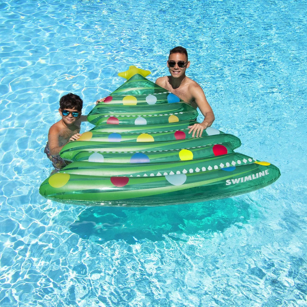 Swimline Inflatable Christmas Tree Mat