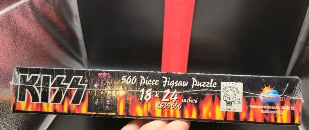 KISS Solo Albums Images KISS Jigsaw Puzzle 500 Piece 18"X24" NEW Sealed Vintage