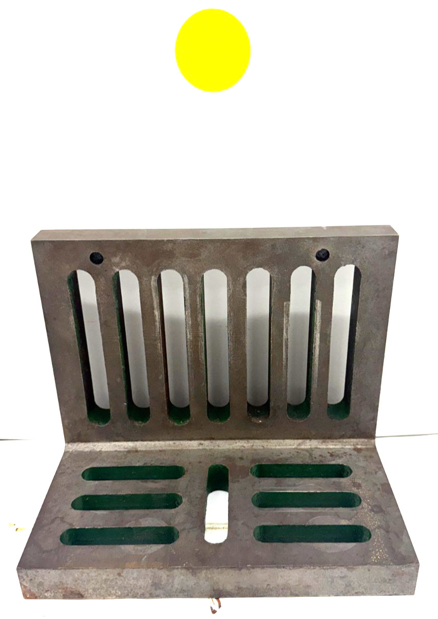 SLOTTED ANGLE PLATE 10 X 6 X 8" DEPTH 5" LOT OF 1