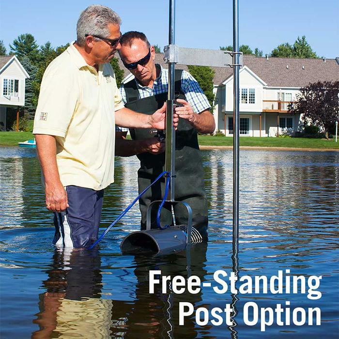Scott Aerator Dock Post Mounts - NO PIPE INCLUDED