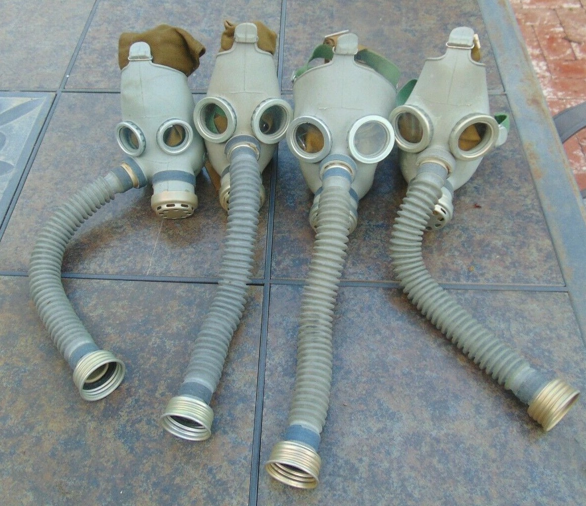Russian Child's Cold WarGas Mask w/sack, new old stock, sizes 1-4, free shipping