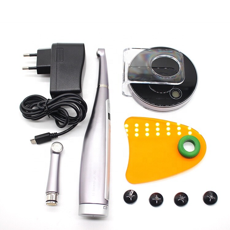 Dental Wireless LED Curing Light 1 Second Curing 3200mW/cm² with 4 Powerful LEDs