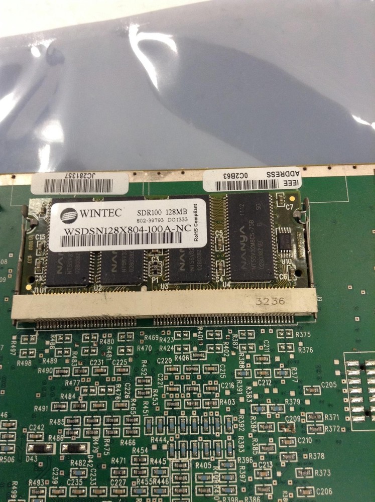 KRONOS 6600415-101 Time Clock Main Board w/ 128MB XceedCf Compact Flash, WORKING