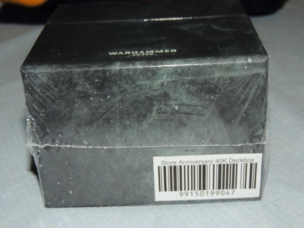 Warhammer 40K Deck Box Store Anniversary NEW MIP SEALED