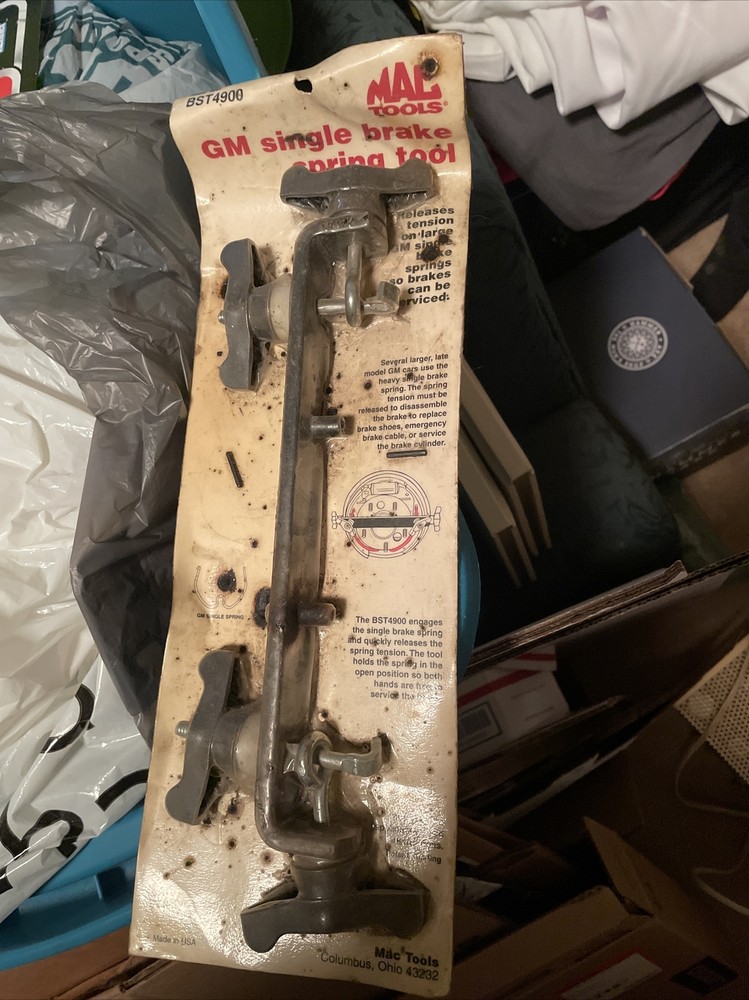 MAC TOOLS GM SINGLE SPRING BRAKE TOOL BST4900