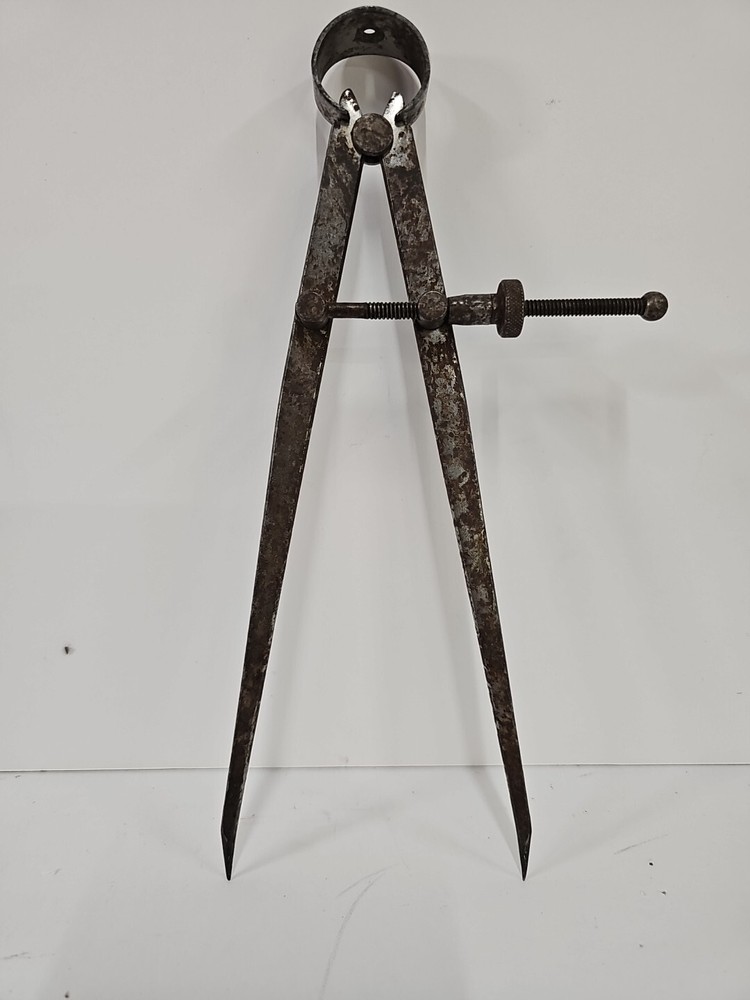 9" Straight Callipers Spring Inside Flat Legs