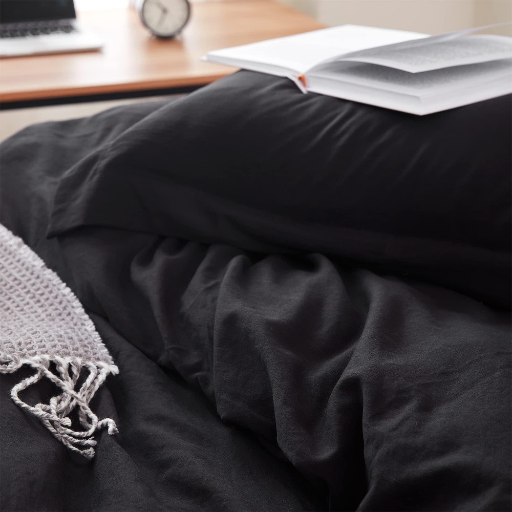 Byourbed Natural Loft® Oversized King Comforter Set - Black