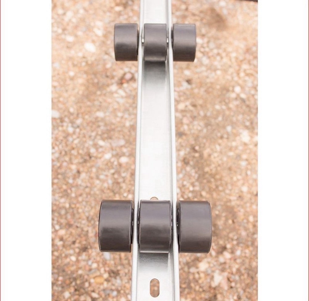 Dutton-Lainson 21740 4 Ft. Deluxe Roller Bunk Pair 6389 - Galvanized