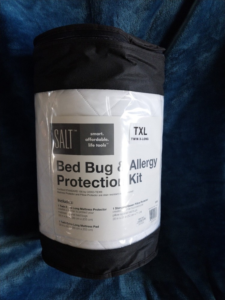 Bed Bug & Allergy Protection Mattress Pad, Mattress Protector & Pillow Protector