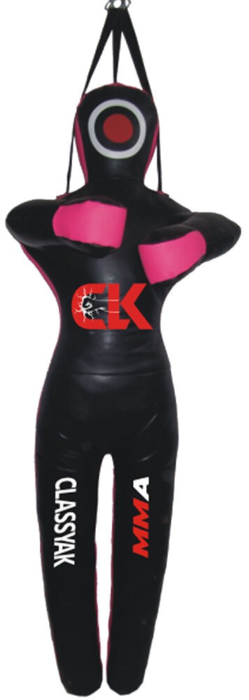 Classyak Grappling Dummy Punching Bag With Hanging Strap - Unfilled