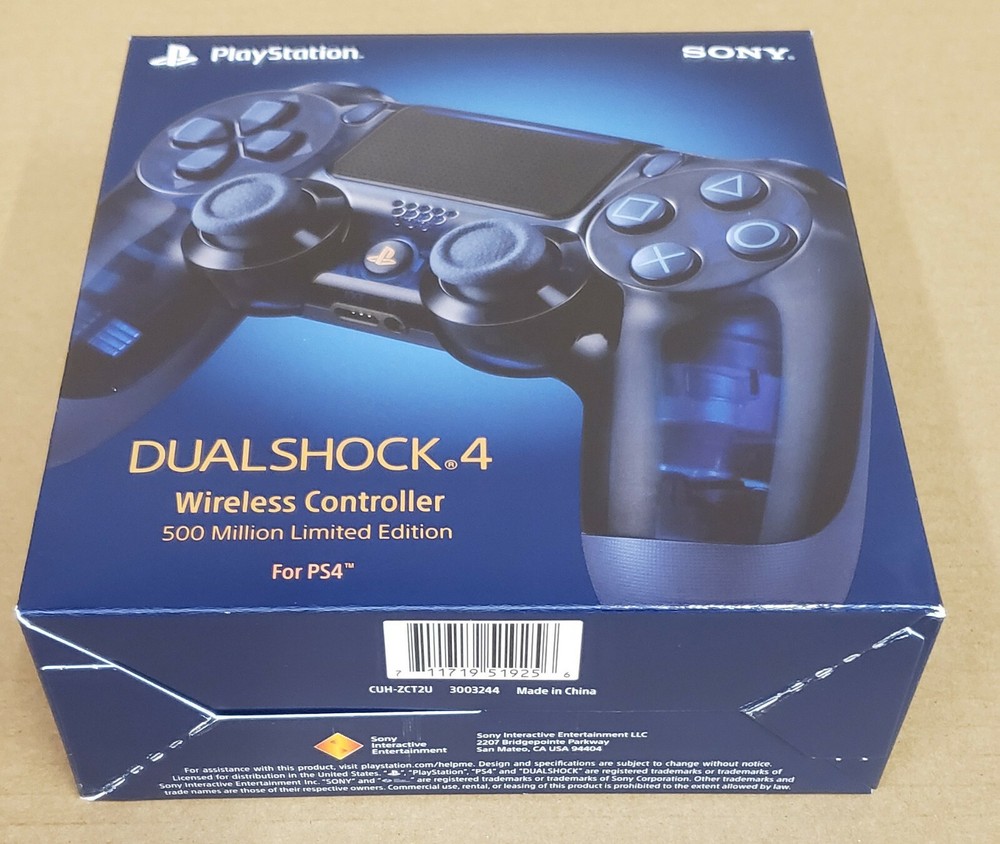 Sony PS4 DualShock 4 Wireless Controller [ 500 Million Limited Edition ] NEW