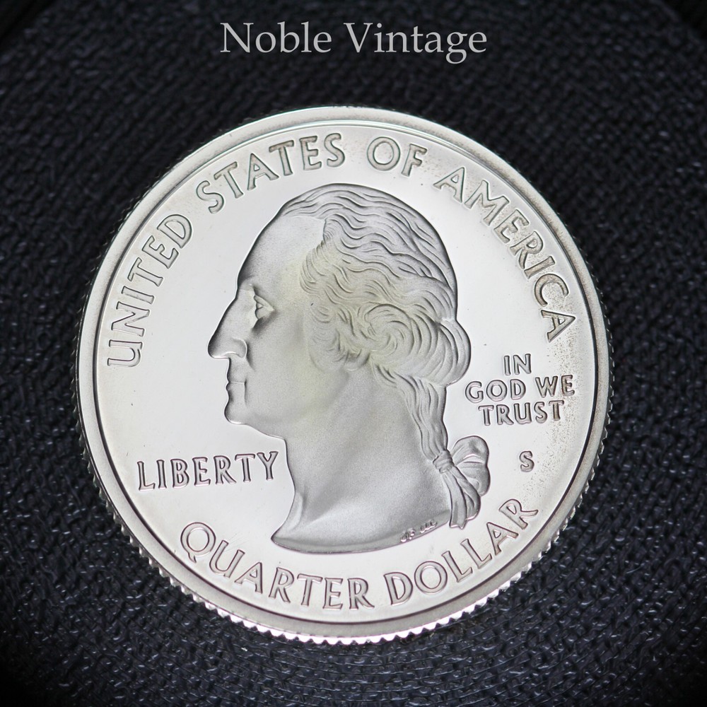 2004 S Proof Wisconsin State Quarter - From Clad Proof Set