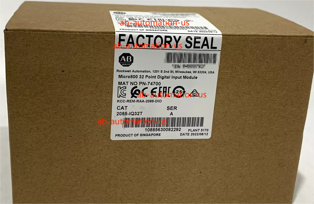 New  2085-IQ32T Micro800 32 Point Digital Micro850 Input Module