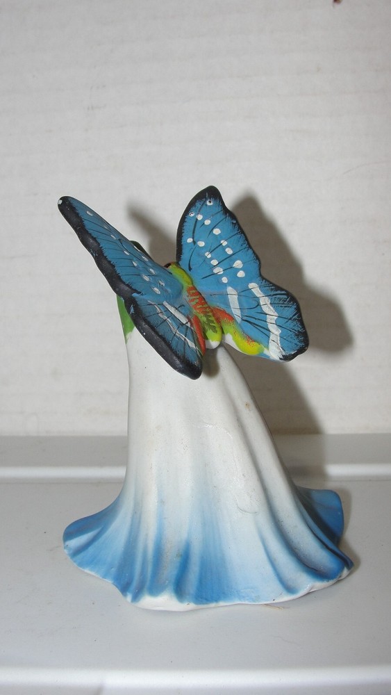 CERAMIC BUTTERFLY / FLOWER BELL