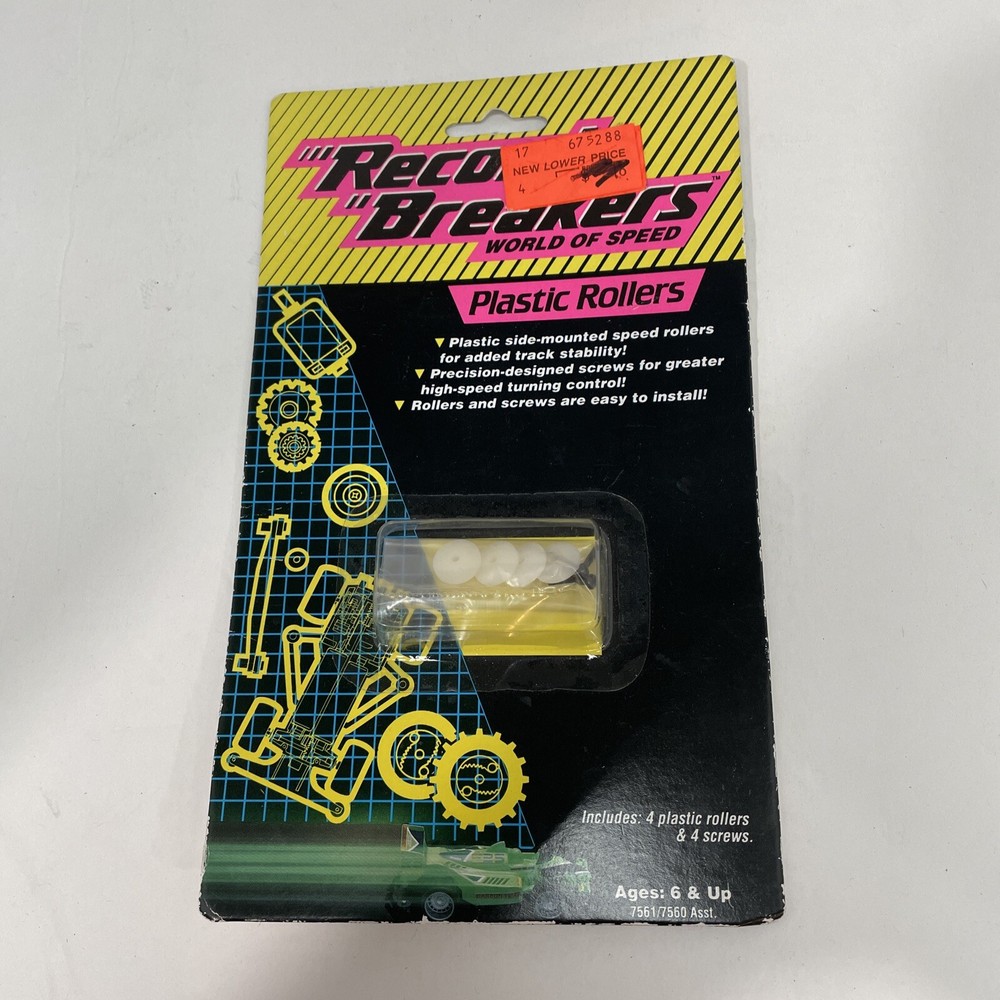 Record Breakers  Plastic Rollers Hasbro 1989