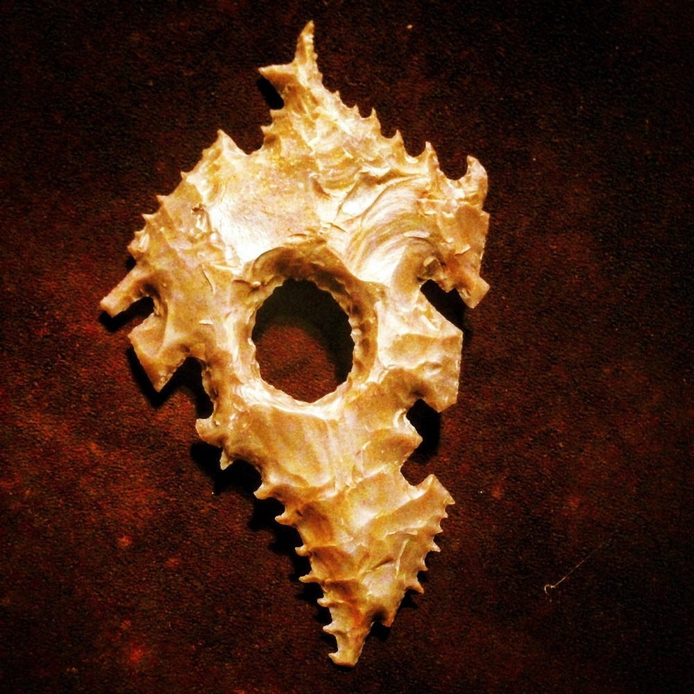 Wicked Eccentric Sculpture Flint Knapped By Robert Ratliff