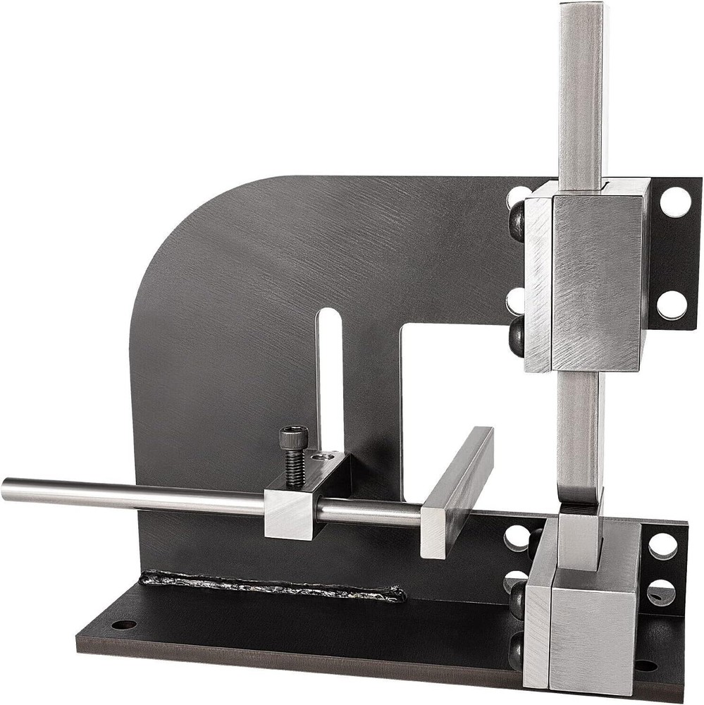 Blacksmith Guillotine Tool Blacksmith Fuller Tool, Cut off Tool with Dies&Guides